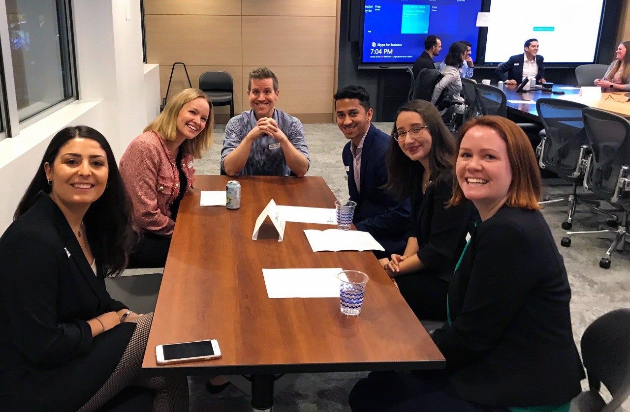 Bringing team members together in collaboration and learning