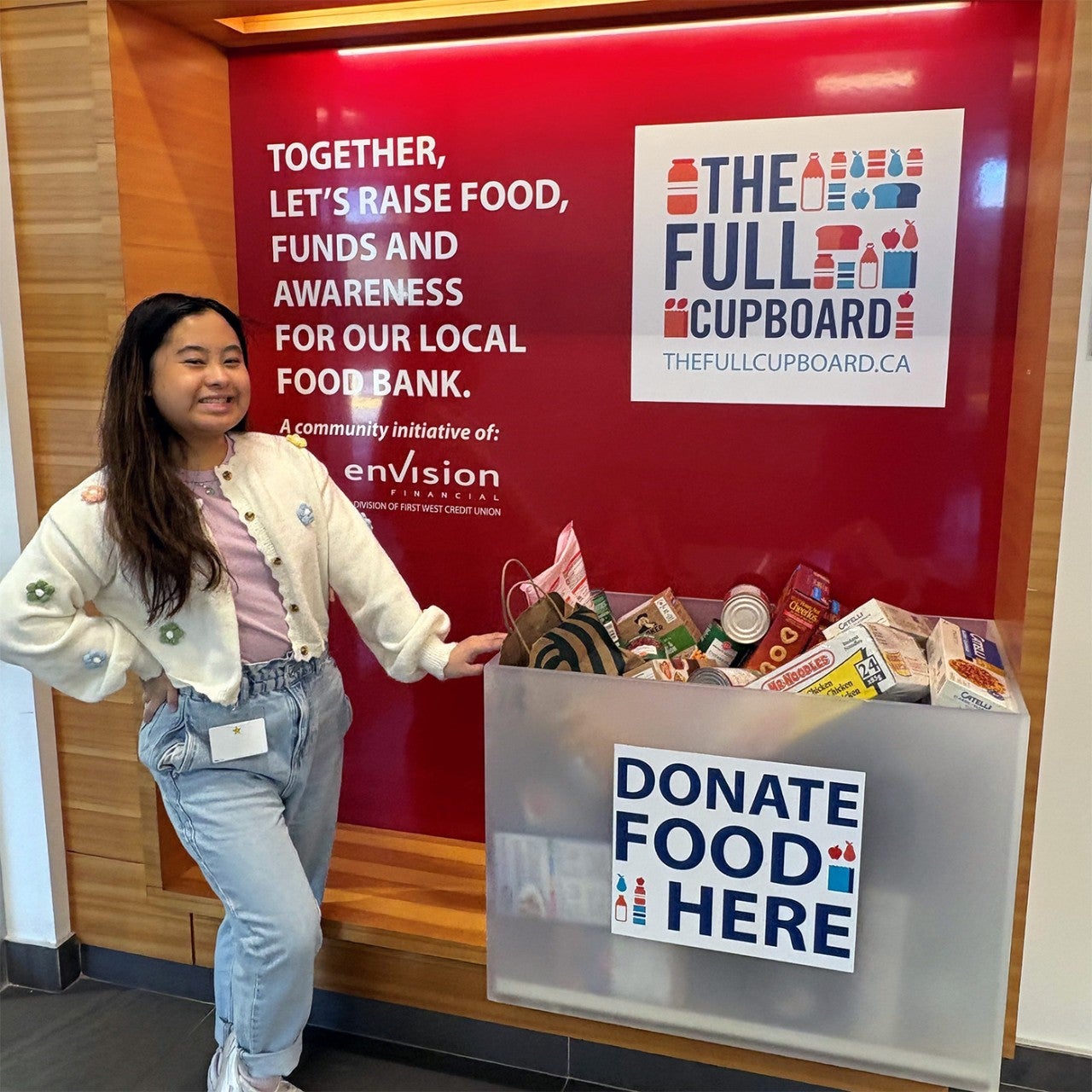 The Full Cupboard in the Envision Financial region