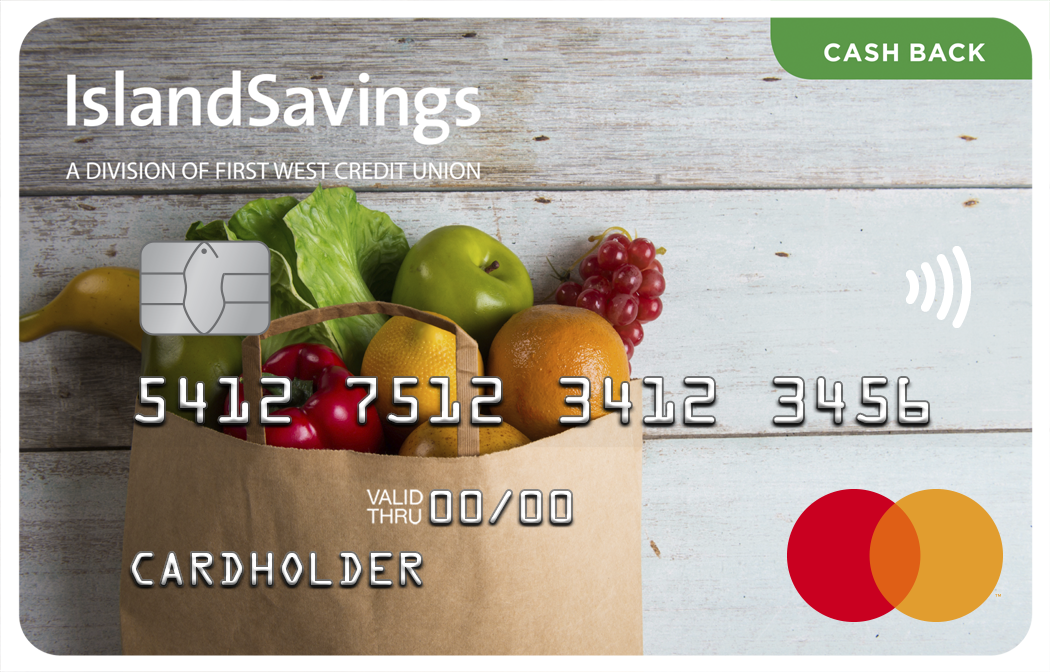 Island Savings Cash Back Mastercard® 