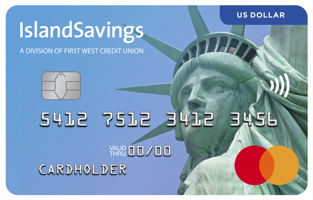 Island Savings US Dollar Mastercard®