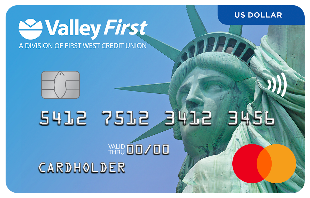 Valley First US Dollar Mastercard®